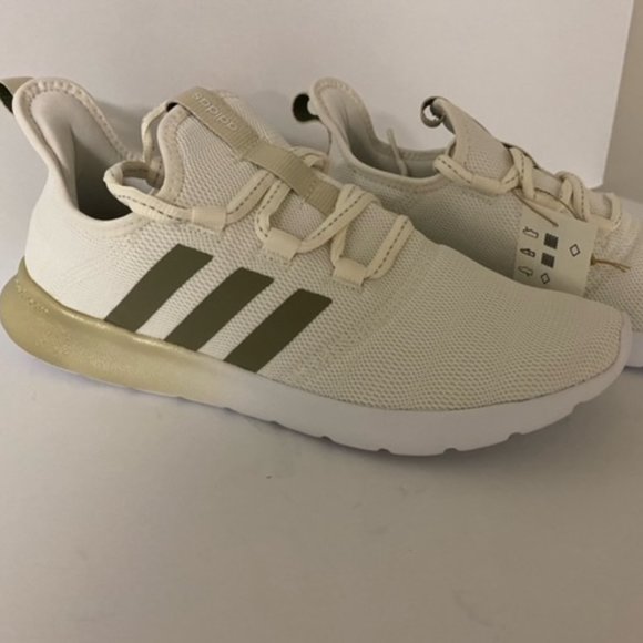 adidas Cloudfoam Pure 2.0 Shoes Women's - Gold Accents - Picture 1 of 11